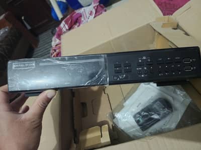 4 channel DVR with 4 cameras