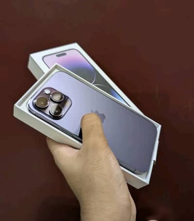 Apple I Phone 14 Pro Max PTA Approved With Box Whatsapp 03297043979