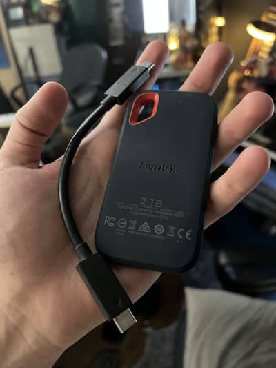 Sandisk extreme portable 2tb external ssd