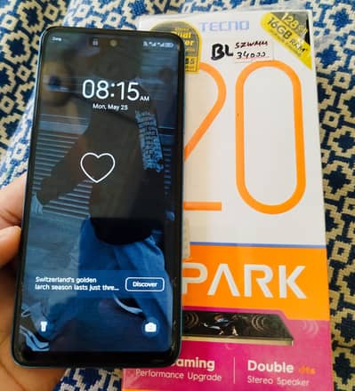 Tecno Spark 20  condition 10/10