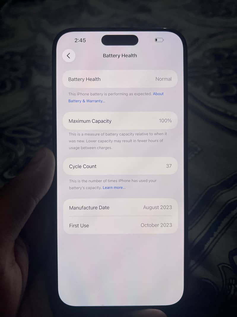 Iphone 15 pro max jv 2