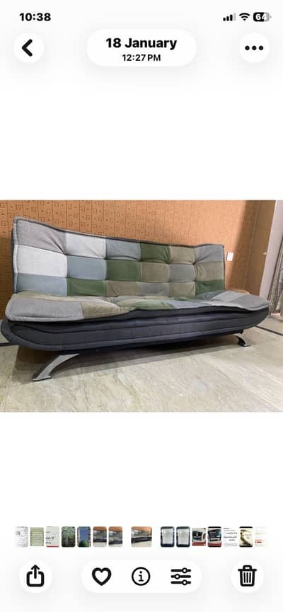 Sofa cum bed