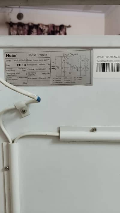Haier Chest Deep Freezer for sale