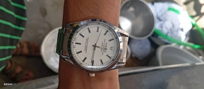 good looking watch with master lock