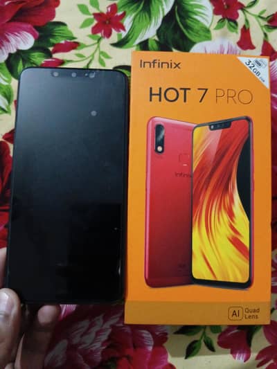 Infinix Hot 7 Pro 2/32 box charger sat h