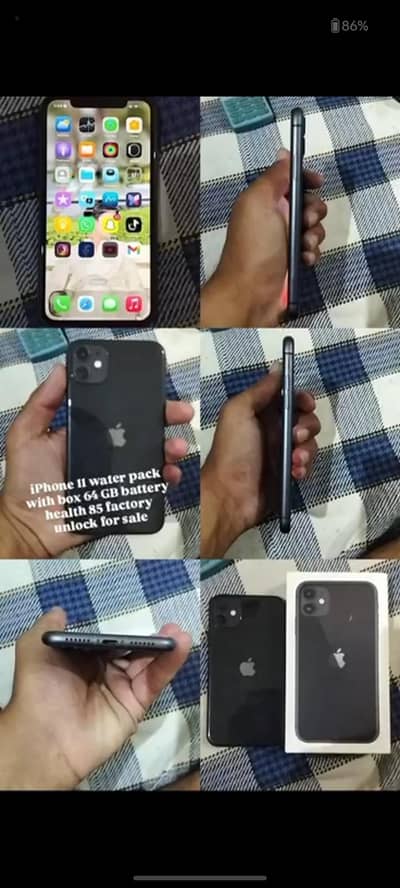 10 by 10 condition waters pack 85 health Batry 64 gb