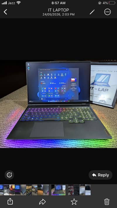 LENOVO LEGION 7GAMING LAPTOP RTX4060 8GB |WQHD| sRGB100%