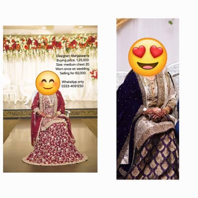 Bridal Dress/ Wedding Dress/ Leganga/ Maxi/ Barat / Walima/ Reception