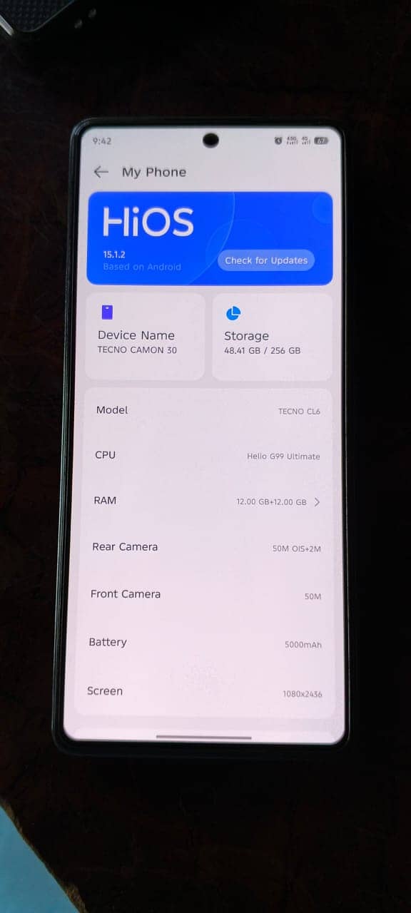 Tecno CAMON 30 6