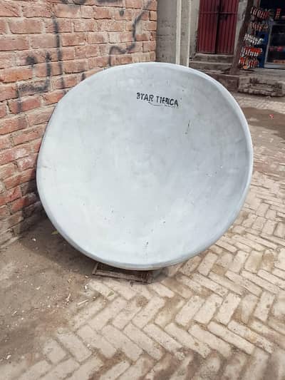 Full Hd 6 foot Dish Sath receiver b ha mazboot dish 03150739125 ha