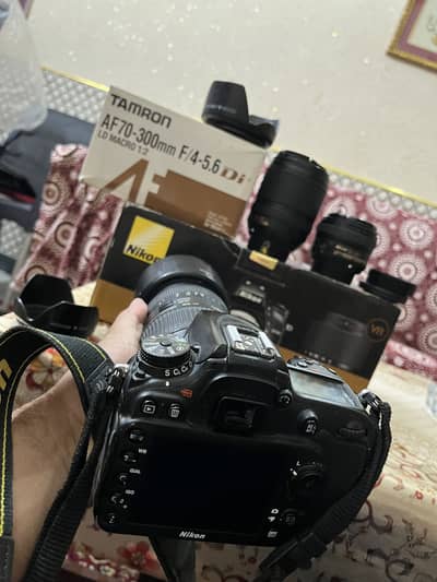 DSLR Camera D7100 Full Kit with Box For Sale Urgent in Wah Cantt