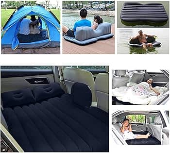Car Air Mattress Bed – Inflatable Back Seat Travel Bed 03020062817