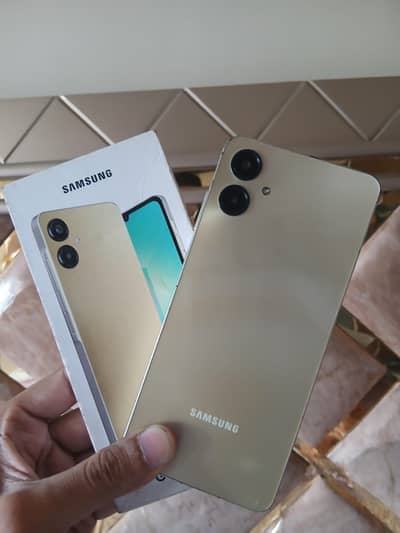 Samsung Mobile A06 4gb 128gb dual sim approve with box.