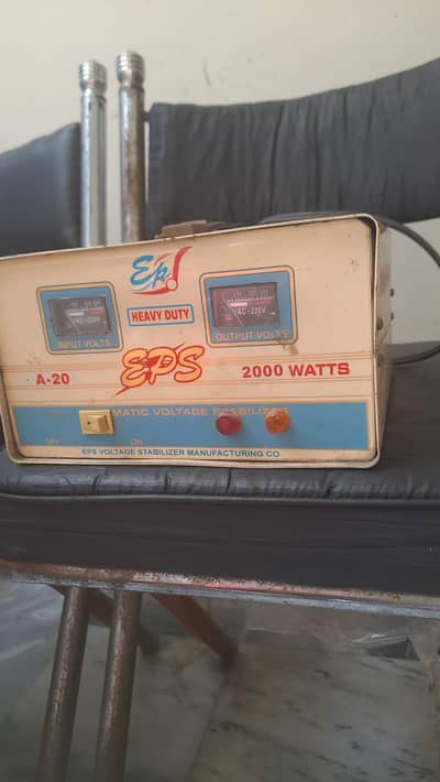 Stabilizer 2000 wats for Fridge and Deep Freezer