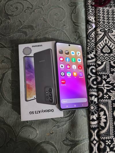 Samsung A73 5g pta offcal approved with box geniune data cable
