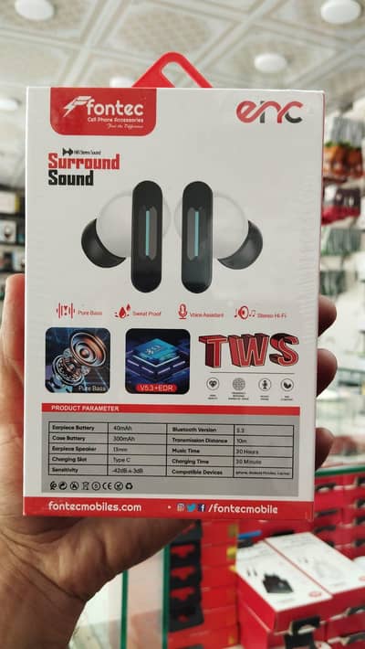 TWS Earbuds, High Speed Connectivity ( Original]