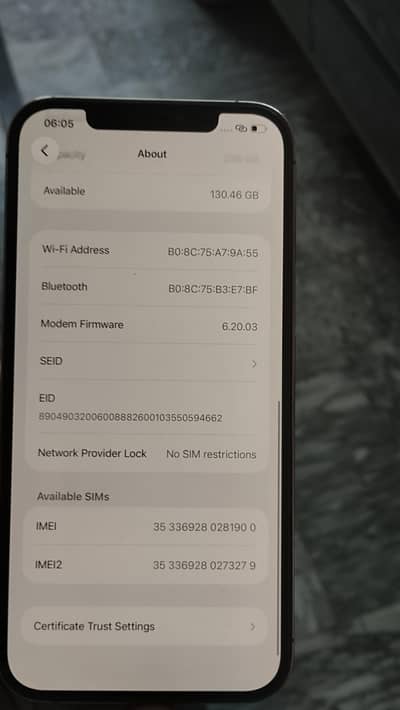 Apple iPhone 12 Pro Max (Genuine PTA Approved)