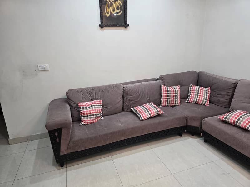 L shaped sofa 1