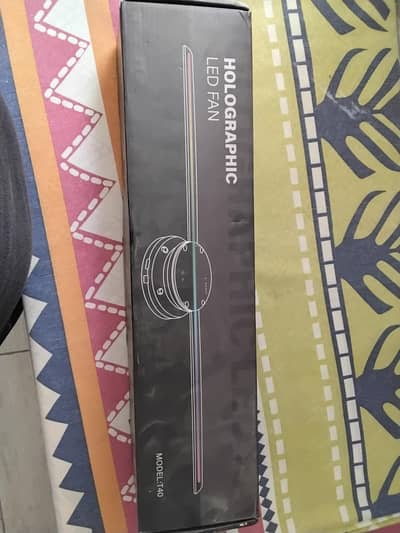 Holo Graphic Led Fan T-40