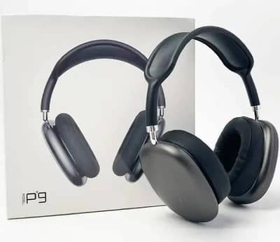 white bluethooth 5.0 headphones with 400 mAh battery