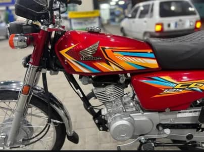 Honda CG125 model 2026 Islamabad number