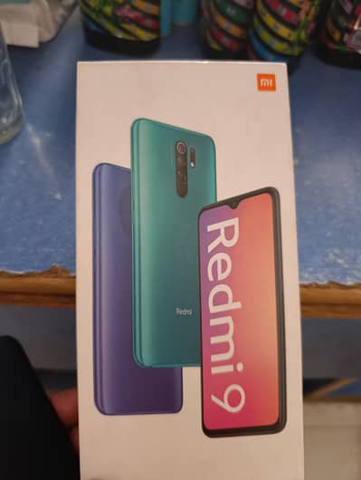 REDMI 9 3/32 GB PTA APPROVED. WITH BOX