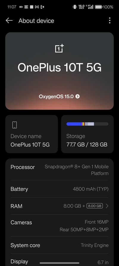 I am selling OnePlus 10T good phone