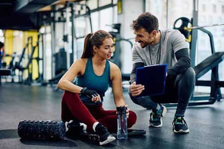 only women Gym trainer