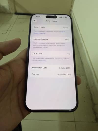 Iphone 17 pro max 256gb PTA APPROVED