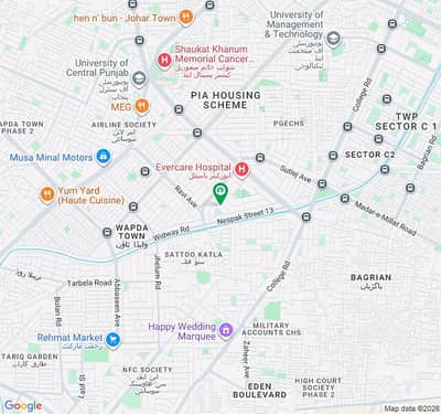 Best Options For Commercial Plot Is Available For sale In Nespak Housing Society - Phase 1 - Block D1