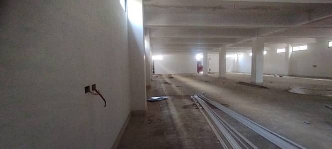 33,000 Sq. Ft Newly Constructed Ground + 3 Independent Factory for Rent Near Shafiq Morr