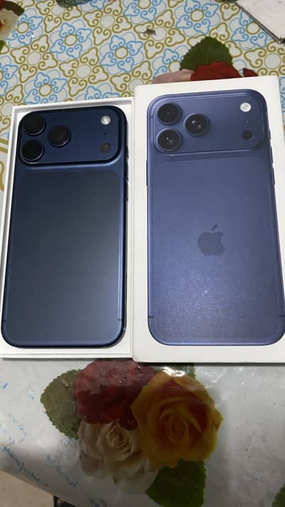 iPhone 17 pro max blue 256gb