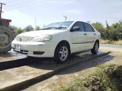 I am selling my Toyota carrola Gli 2003moel in a good condition.