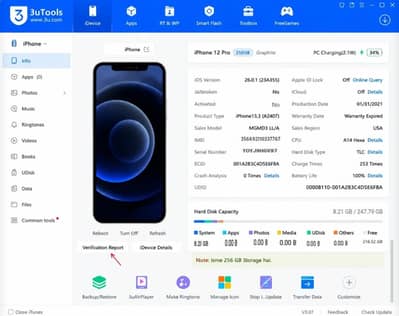 Apple iPhone 12 Pro icloud Lock 256 GB