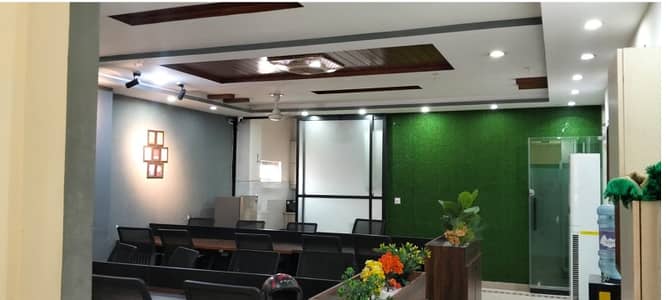 Area 2000 Square Feet Brand New Corporation Office Available For Rent In Maulana Shaukat Ali Road Faisal Town Lahore
