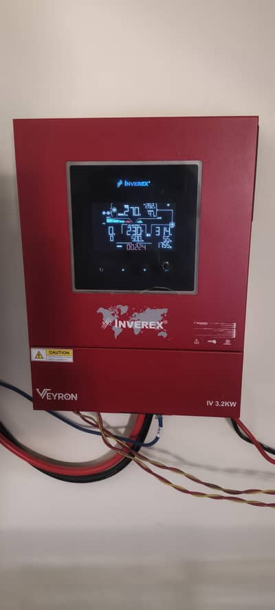 Inverex 3.2 KW Inverter, Knox 2.5 KWh Lithium Battery & 8 Solar Panels