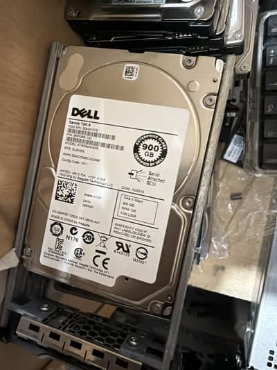 Dell 900gb sas 10k server harddisk