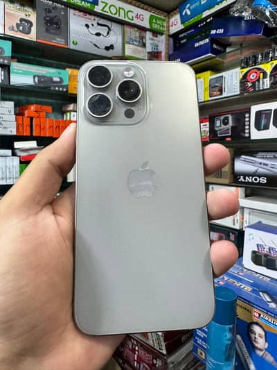 iPhone 15 Pro Max Non PTA 256GB Physical Sim Model