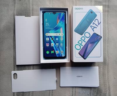 oppo a12 3GB RAM 32GB phone memory
