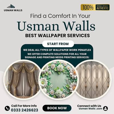 Wallpaper | Customised Wallpaper | PVC Wallpaper | 3D Wallpaper | Sale
