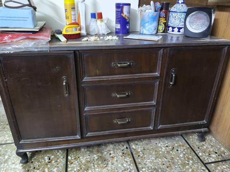 dining table for 8 persons  and side tables 2
