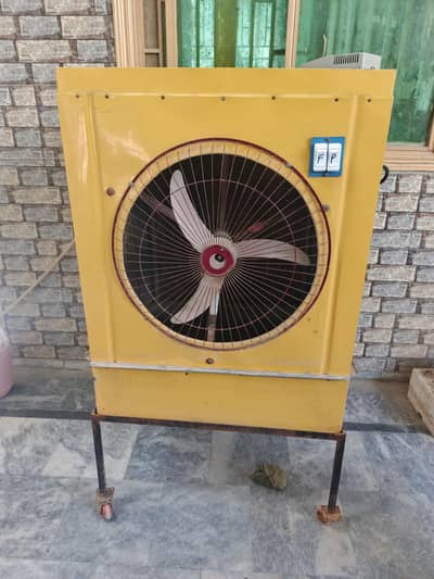 AC/DC Air cooler with power supply and stand with wheel