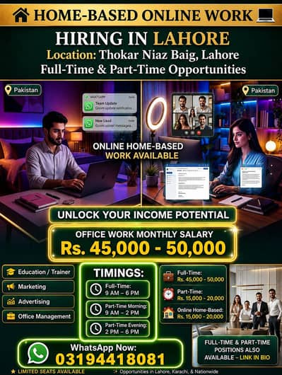 Urgent Hiring Matric Pass Student's