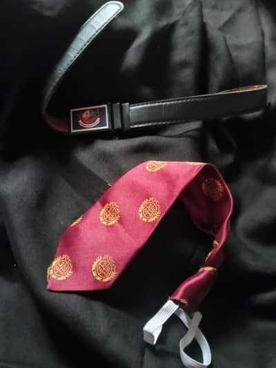 ICB tie and belt