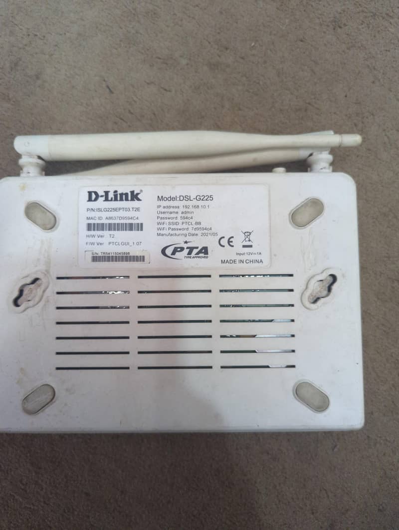 PTCL ROUTER 1