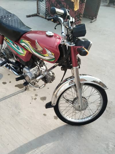Honda cd 70 2023 model. . . lush condition
