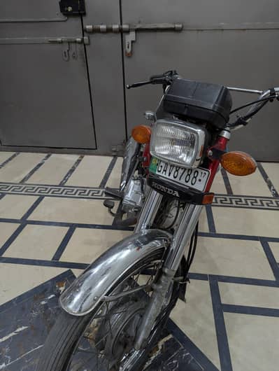 Honda CG 125 2017 Total genuine gurrentee