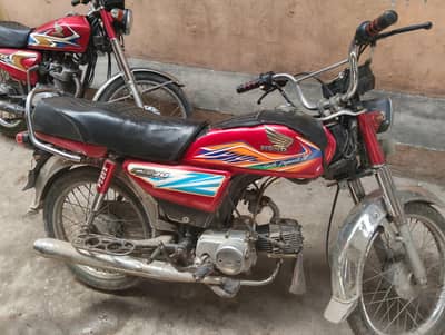 Honda Cd70 2020 Red Bike For sale