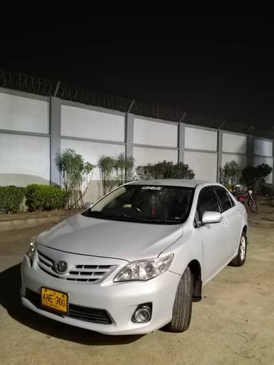 Toyota Corolla GLI 2011 exchange possible with Corolla 1.3 varient