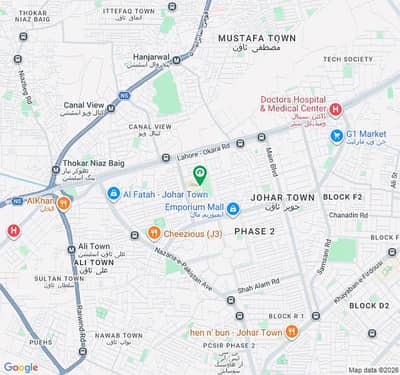 Commercial Plot Is Available For rent In Johar Town Phase 2 - Block H3